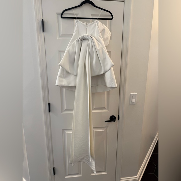 NWT Sachin and Babi Grace Strapless Mini Bow Back Dress - Size 4 - Picture 7 of 10